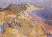 Jan Toorop The Dunes and the Sea at Zoutlande oil painting